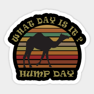 Hump Day Sticker